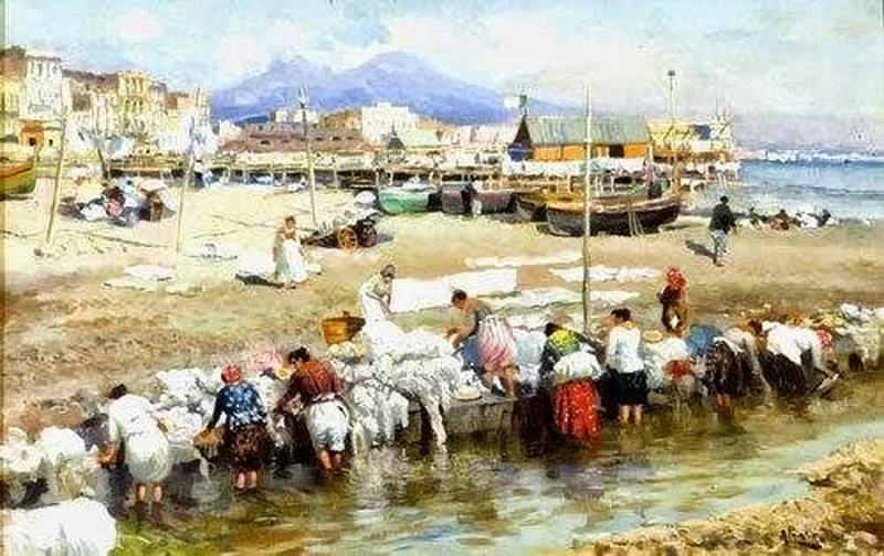   192-Le lavandaie a Napoli